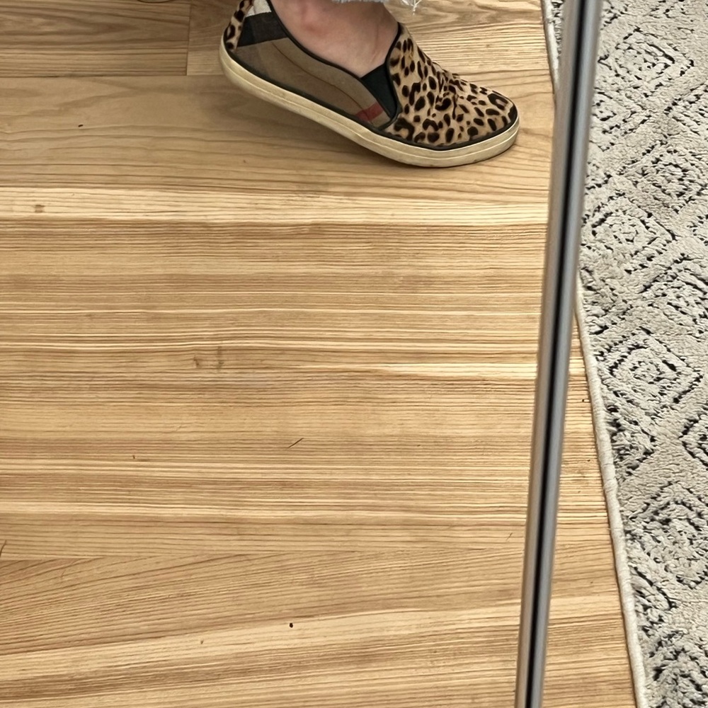 Burberry Leopard Print Flats shoes keds - Picture 2 of 13